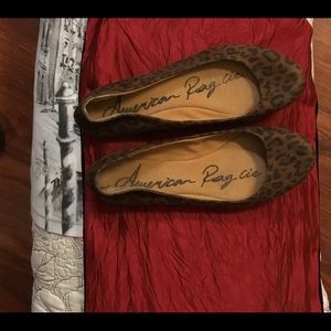 Leopard Print Flat Shoes